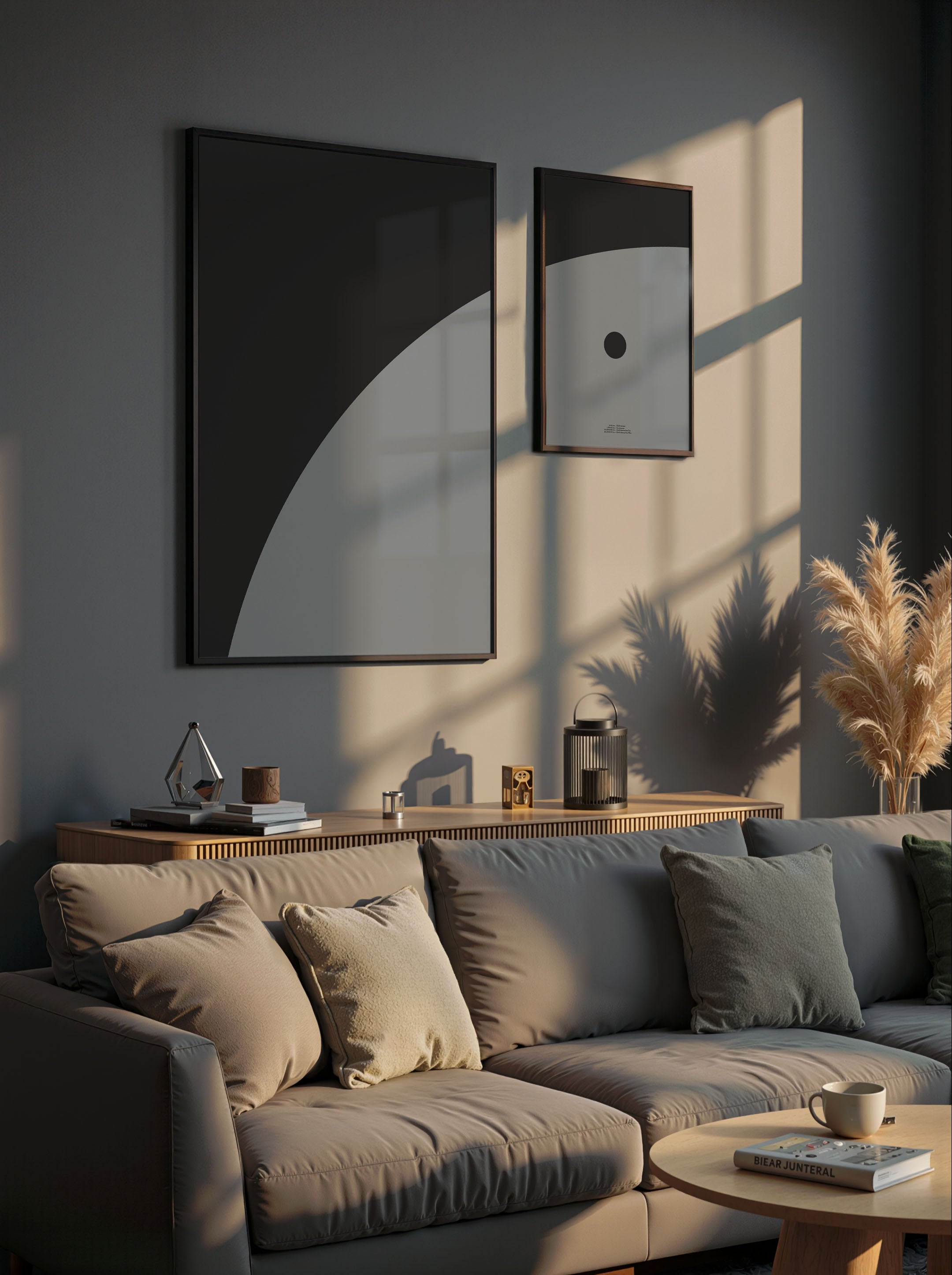 Plakat komposition – Planet transit af Jorden foran Solen