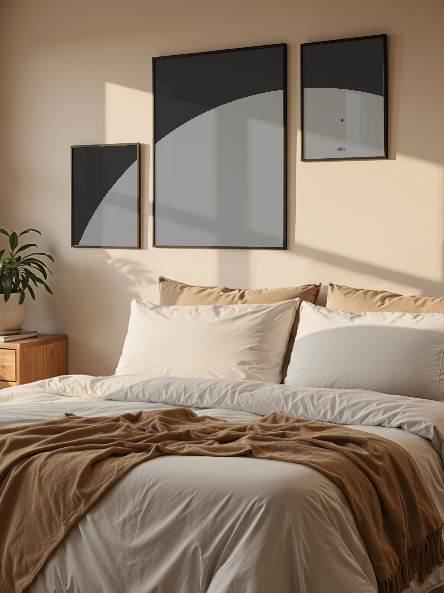 Plakat komposition – Planet transit af Merkur foran Solen