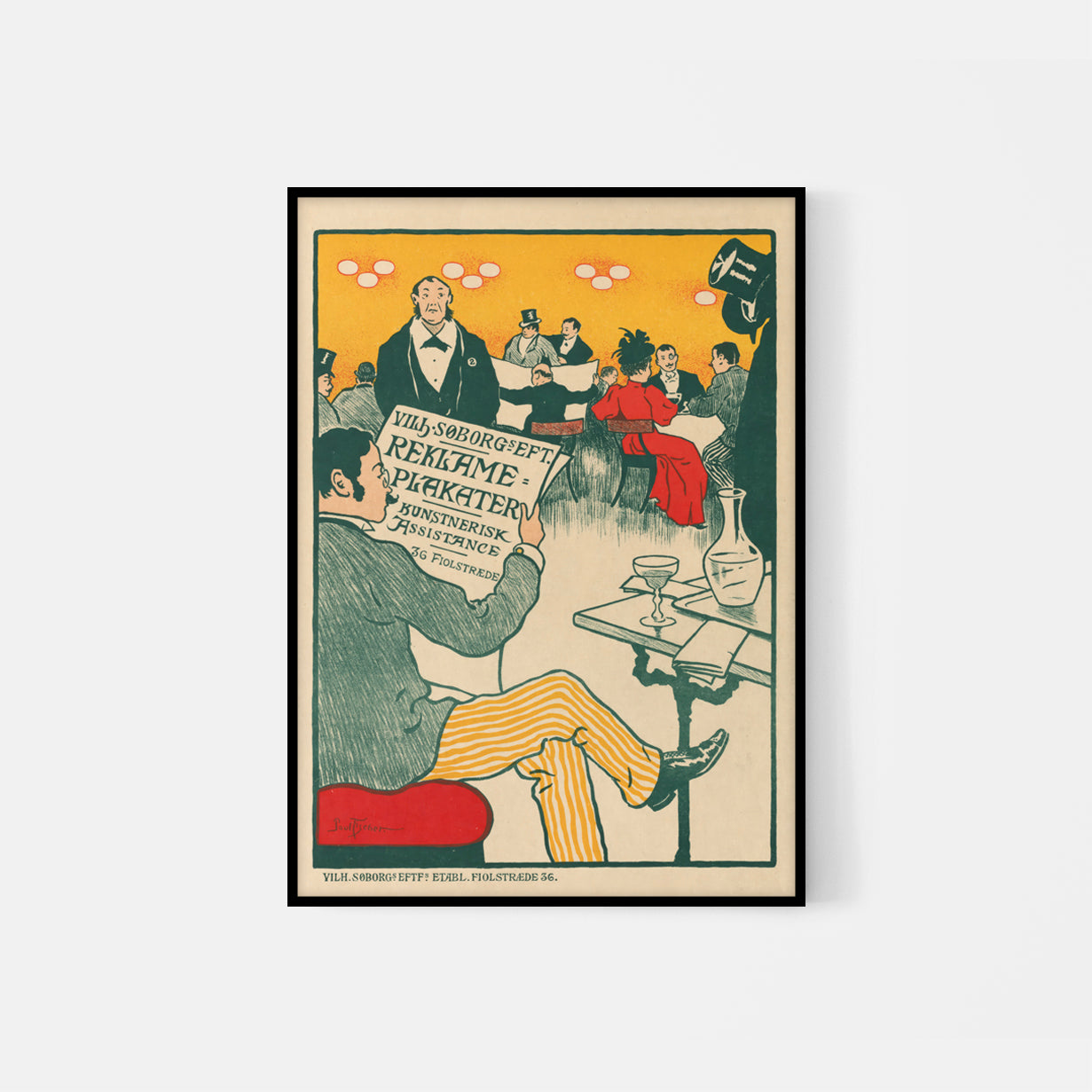 Retro 001 — Wilhelm Søborg Reklameplakater