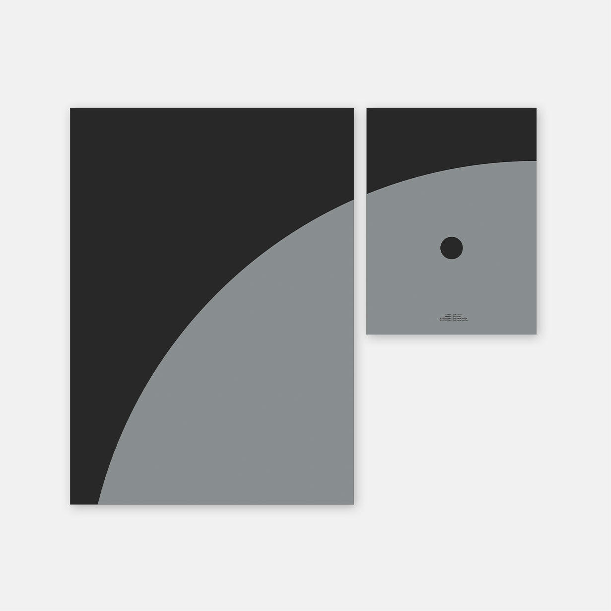 Plakat komposition – Planet transit af Jorden foran Solen