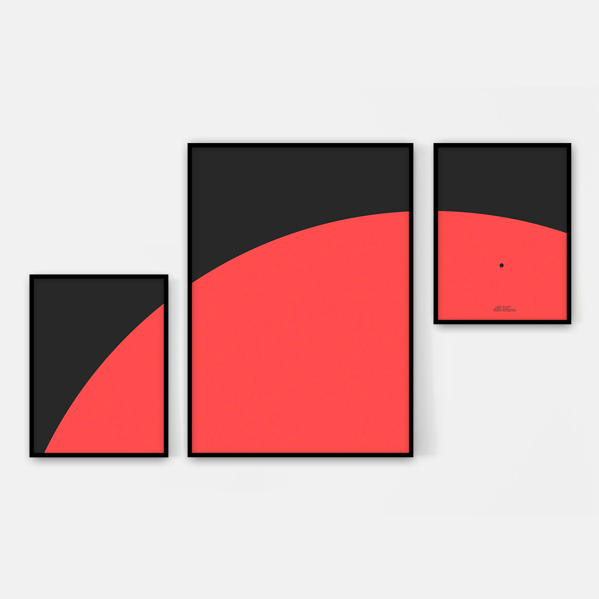 Plakat komposition – Planet transit af Merkur foran Solen