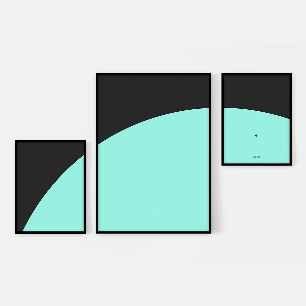 Plakat komposition – Planet transit af Merkur foran Solen