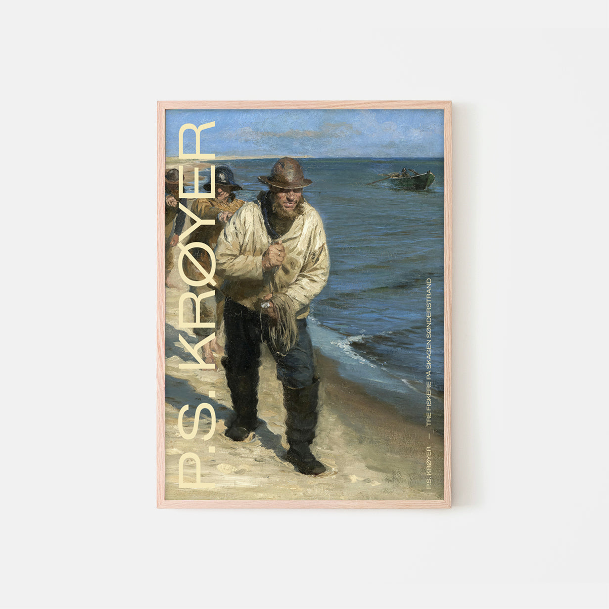 P.S. Krøyer  — Tre fiskere på Skagen Sønderstrand No1