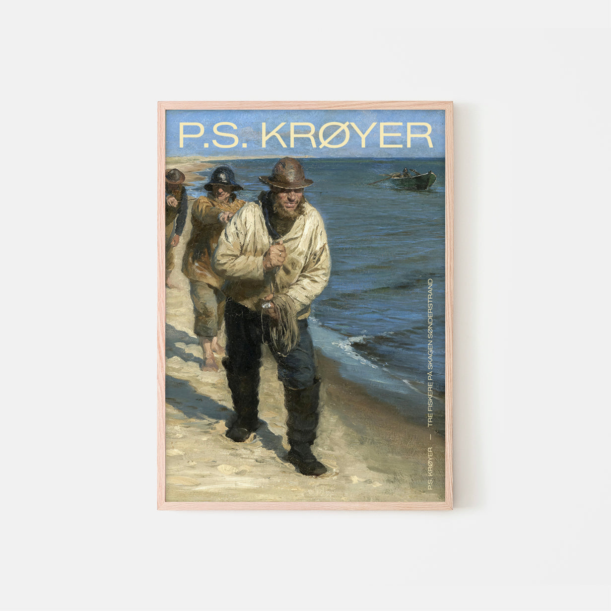 P.S. Krøyer  — Tre fiskere på Skagen Sønderstrand No2
