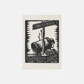 Linocut 009 — Nytårshilsen fra 1938-39
