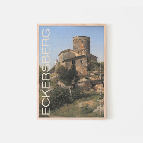 C.W. Eckersberg – En bygning ved Tor di Quinto uden for Rom No1