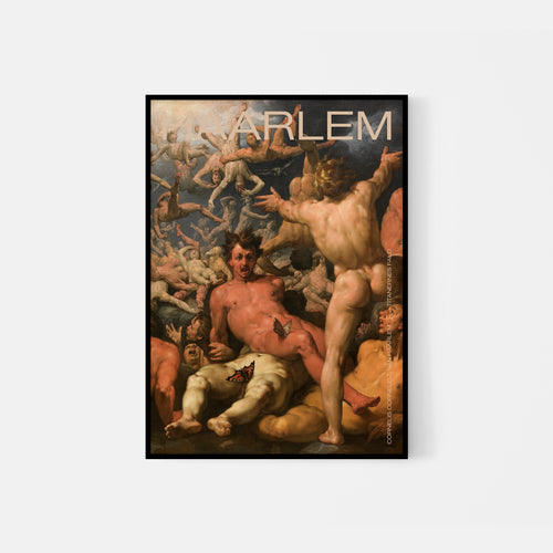 Cornelis Cornelisz. van Haarlem plakat — Titanernes fald No2