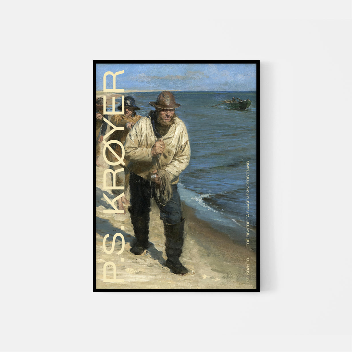 P.S. Krøyer  — Tre fiskere på Skagen Sønderstrand No1