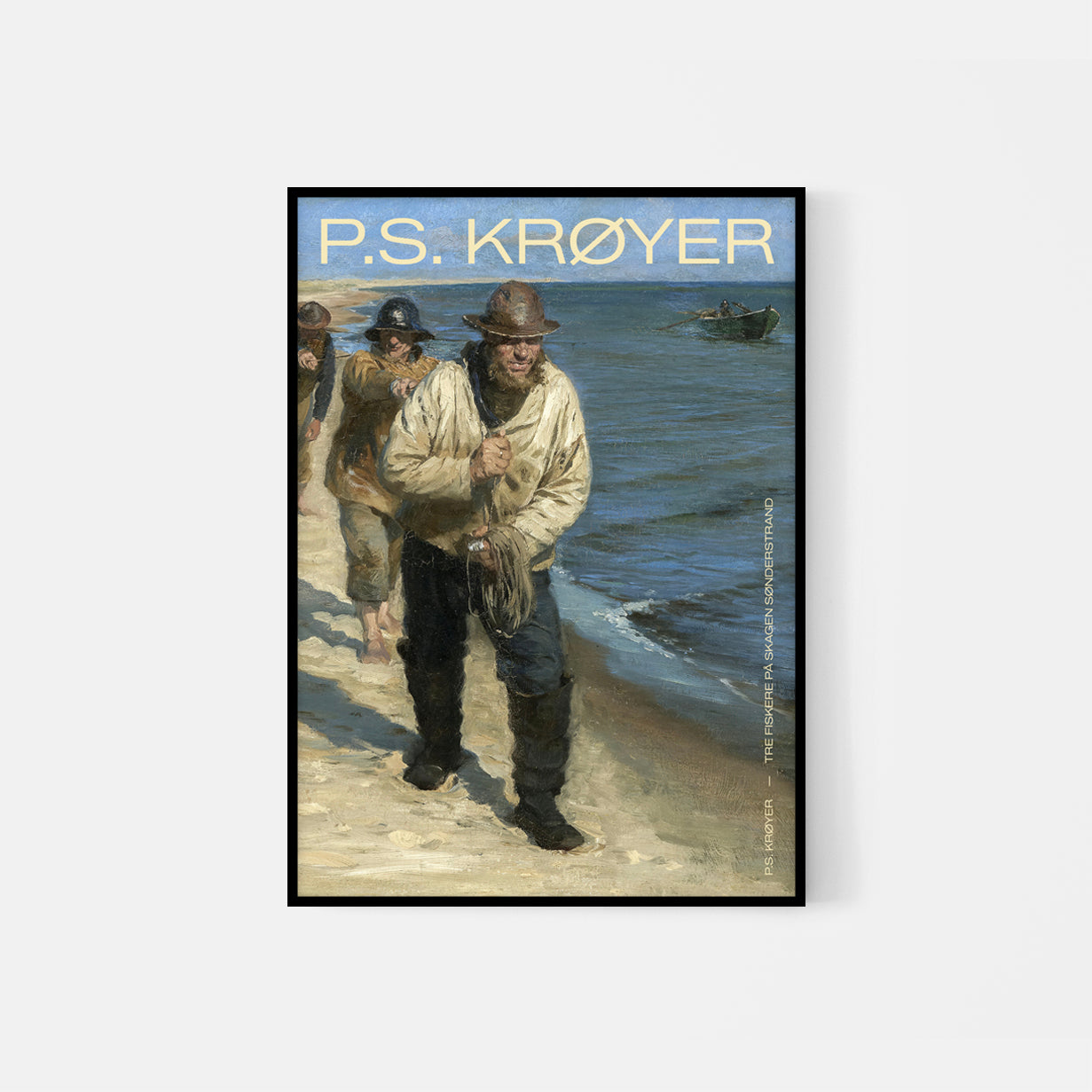P.S. Krøyer  — Tre fiskere på Skagen Sønderstrand No2
