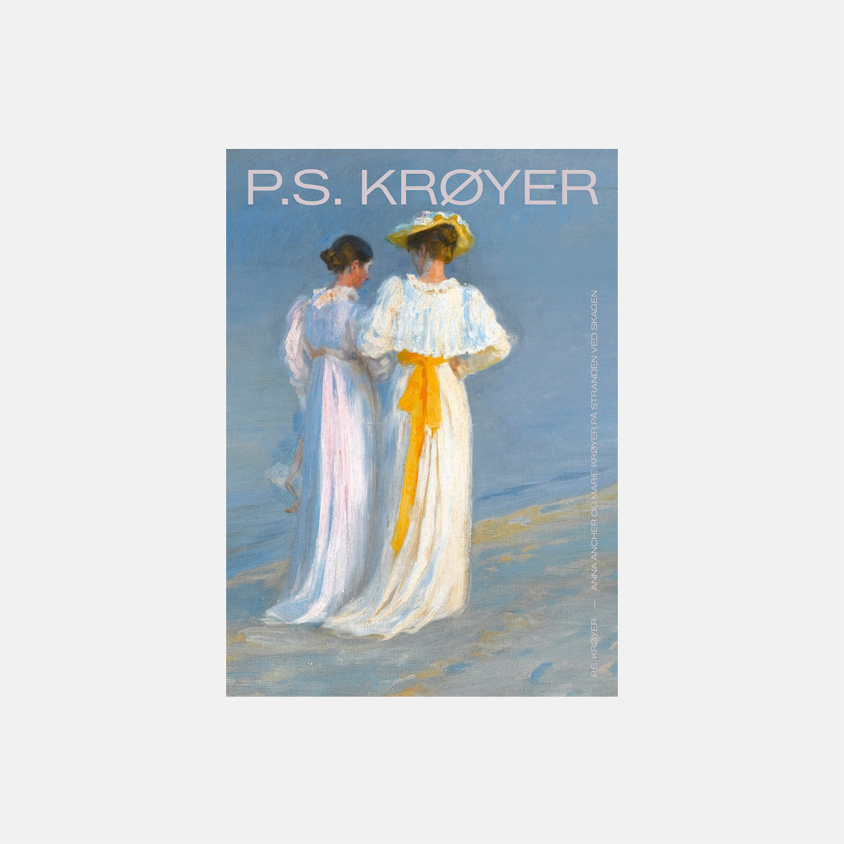 P.S. Krøyer  — Anna Ancher og Marie Krøyer på stranden ved Skagen No2