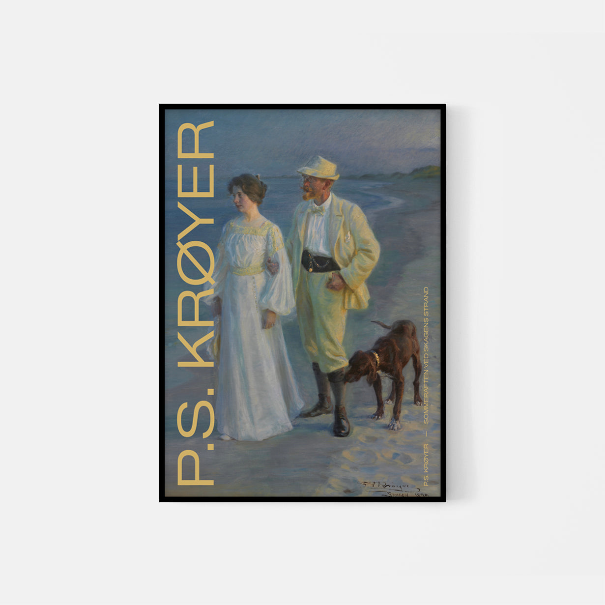 P.S. Krøyer  — Sommeraften ved Skagens Strand No1