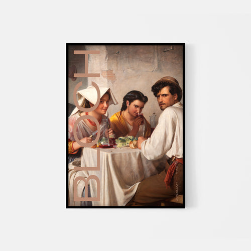 Carl Bloch  — Fra et romersk osteria No1