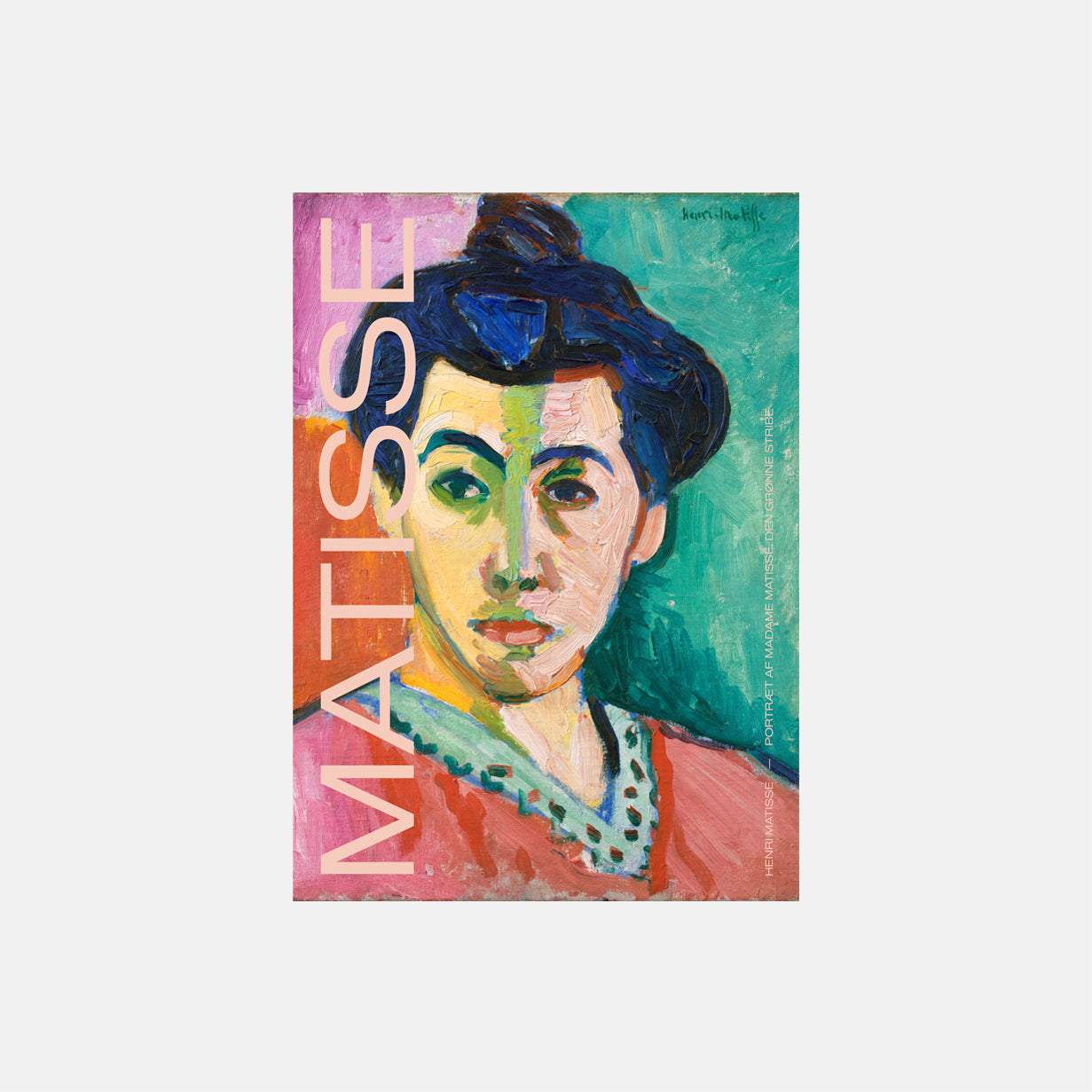 Henri Matisse  — Portræt af Madame Matisse. Den grønne stribe No1
