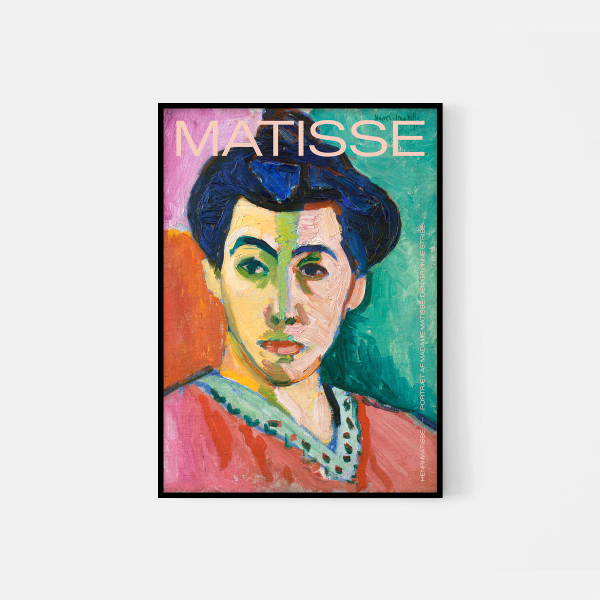 Henri Matisse  — Portræt af Madame Matisse. Den grønne stribe No2
