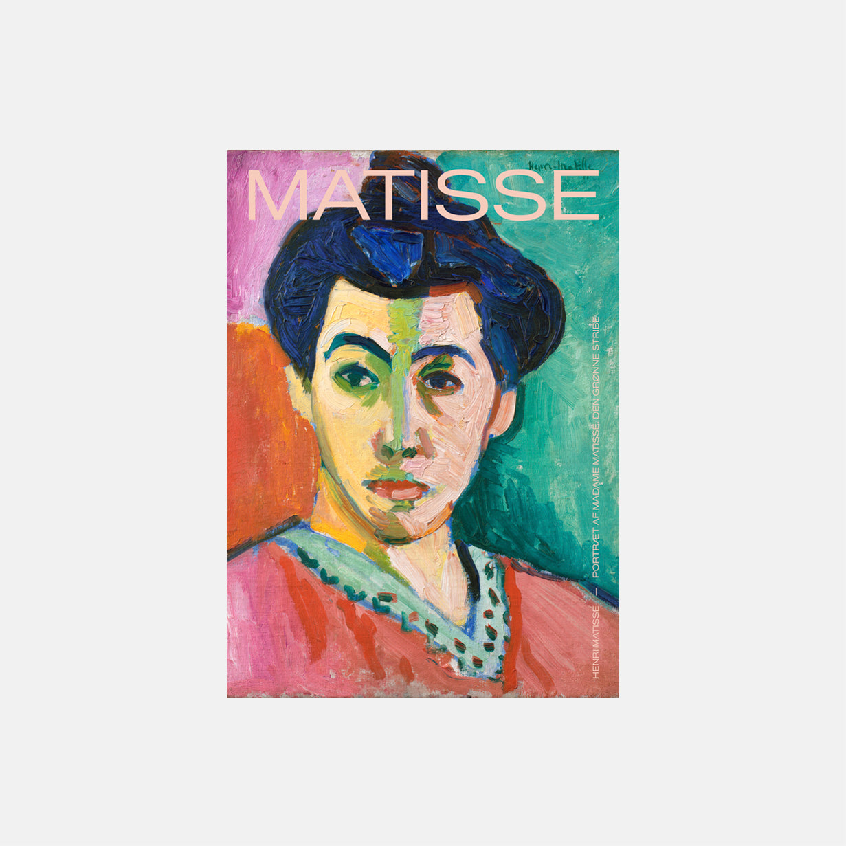 Henri Matisse  — Portræt af Madame Matisse. Den grønne stribe No2