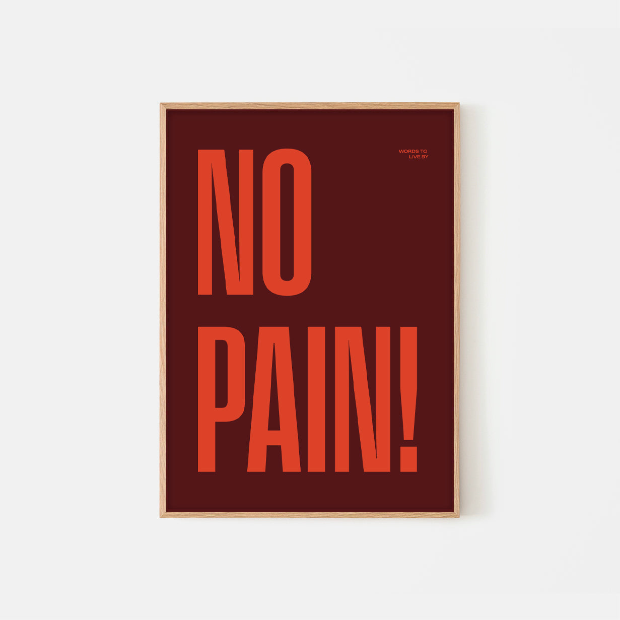 No Pain!